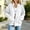 White, variant on BVnarty Women's Corduroy Stand Collar Full Zip Long Sleeve Loose Jacket with Kangaroo Pockets for Fall Winter Casual Daily Wear Blue L