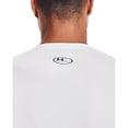 thumbnail image 4 of Camiseta Under Armour Armour HeatGear Compression para hombre, color blanco, 4 of 4