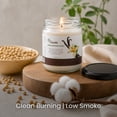 thumbnail image 3 of Candle Set Odor Eliminating Vanilla  - Pack of 2 (12oz) | 90-Hour Burn Time | Premium Soy Wax Candles | Neutralizes Pet, Kitchen, & Smoke Odors | Eco-Friendly & Long-Lasting, 3 of 10