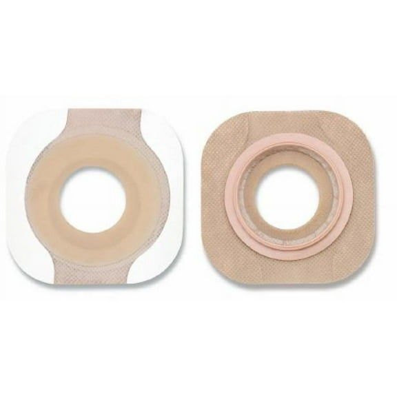 New Image Flextend Ostomy Barrier, Pre-Cut, Extended Wear, Adhesive Tape, 44 mm Flange, Green Code, 5/8 Inch Opening, 5 Count