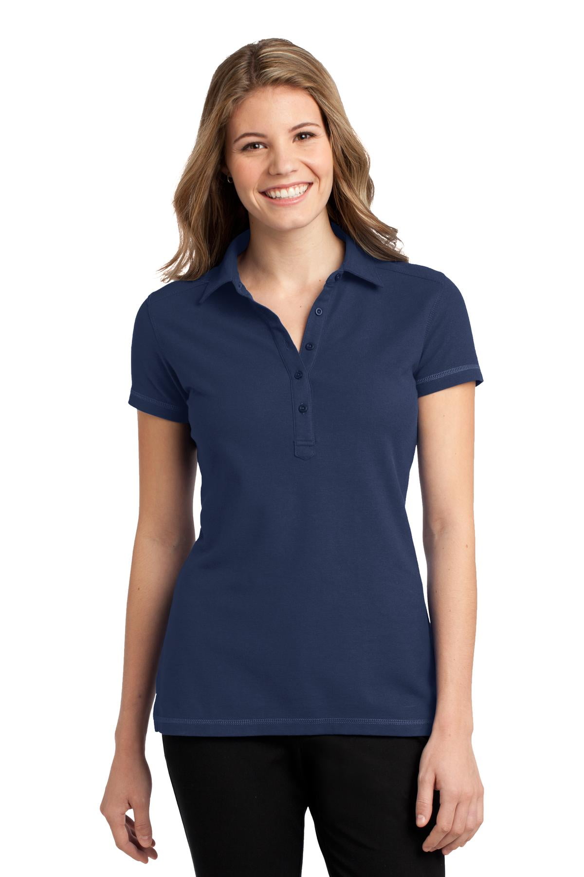 Elbow-Sleeve Polo Shirt Polo Shirt 