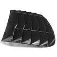 thumbnail image 2 of IKON MOTORSPORTS Gloss Black Rear Window Louver For Infiniti G35 Coupe 2003-2007 2 of 5