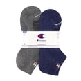 thumbnail image 7 of Champion Men’s No Show Socks 8 Pack – Half Terry Cushion, Moisture-Wicking, Arch Support, Stretch Comfort, Sizes 6–12.5, 7 of 7