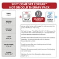 thumbnail image 6 of Core Products Soft Comfort CorPak – Reusable Hot & Cold Therapy Pack, Ice Pack for Injuries, No-Frost Compress for Muscle, Back & Joint Pain Relief – 6" x 20", 6 of 8