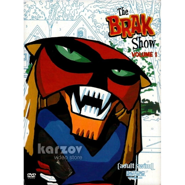 El Show De Brak The Brak Show Volumen 1 Uno Adult Swim Dvd Warner Bros DVD