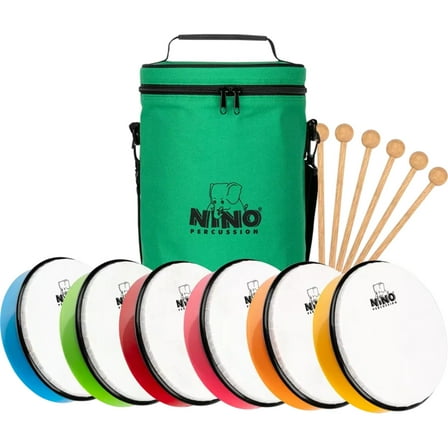 NINO Percussion 8" Hand Drum Set | 6pcs
