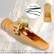thumbnail image 3 of Boquilla de saxo alto de metal de repuesto para saxofón, saxofón, instrumentos musicales, accesorios para principiantes 6 CUTICAT Boquilla de saxofón, 3 of 8