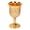 Gold, variant on Goblet, Glasses, Embossed Cup Elegant Handmade Cup Glass Drinkware