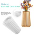 thumbnail image 3 of Yuarrent Portalápices suculentas jarrón moldes maceta soportes para plantas epoxi maquillaje cepillo contenedor molde DIY ornamento blanco decoración Artesanía Yuarrent HA080799-00, 3 of 6