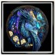 thumbnail image 1 of Pintura de diamante 5D DIY Full Round Drill Python Kit Decoración del hogar (X144) JShteea El nuevo, 1 of 9