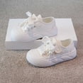 thumbnail image 6 of WAYUTE Sneakers for Girls Low Top Canvas Shoes for Kids Versatile Soft Sole Comfortable Closure Running Shoes Casual Daily Wear, 6 of 7