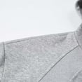 thumbnail image 5 of TOWED22 Men Cotton Fleece Hooded Sweatshirt Casual Long Sleeve Hoodies Pullover Fashion Drawstring Hoodie with Kanga Pocket(Grey,M), 5 of 9