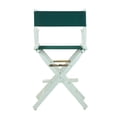 thumbnail image 2 of Casual Home 24" Director's Chair White Frame with Hunter Green Canvas, Counter Height, 2 of 2