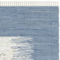 thumbnail image 5 of SAFAVIEH Montauk Tennyson Braided Border Cotton Area Rug, Ivory/Dark Blue, 9' x 12', 5 of 6