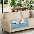 thumbnail image 4 of Alfombrilla de seda de hielo para verano para mascotas con almohada para perros y gatos, almohadilla suave y lavable transpirable, 70x70cm, sofá portátil para jaula, 4 of 4