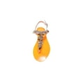 thumbnail image 2 of Ventutto Rio Orange/Beige Crystal Cluster T-Strap Sandal-6 for Womens, 2 of 4