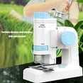 thumbnail image 4 of 80X-200X Kids Microscope, Portable  Microscope with LED Light for Observation Plants, Circuits, Coins, Stamps, 4 of 7