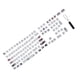 thumbnail image 4 of Teclas PBT Sublimación de 5 caras Tapas de teclado de 110 teclas para teclados ópticos mecánicos (inglés coreano), 4 of 5