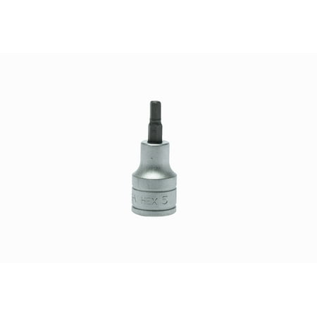 

Teng Tools 5mm 1/2 Inch Drive Hex S2 Socket Bit - M121505-C