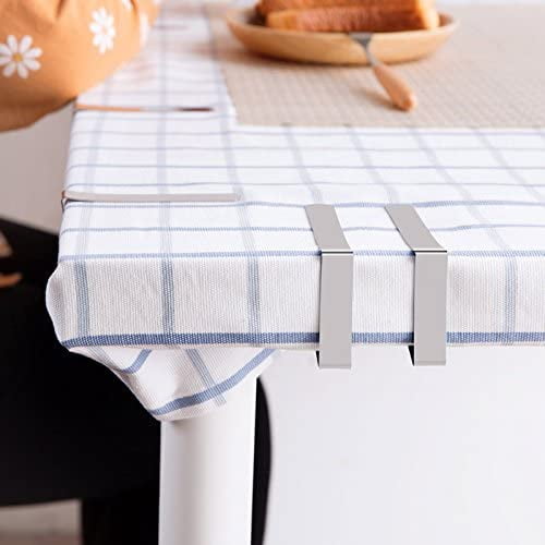 4 Piece 1.5" Picnic Table Tablecloth Clips Holder Set Camping Tailgating 