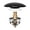 Black, variant on Spring Bathroom Washbasin Sink Drain Plug With Strainer Basket For Countertop Bathtub Bounce Drain Device Filter Drainer