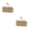 thumbnail image 3 of Yuarrent gold plating Stainless Steel Wire Clips 40pcs/pack Wind-proof Clamps Tipo 1 2Conjunto, 3 of 6