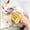 Yellow, variant on Pet Bath Brush Silicone Grooming Scrubber, Dog and Cat Bathing Massage Brush with Adjustable Hand Strap, Soft Rubber Cleaning Brush for Shedding Fur Removal and Deep Cleaning