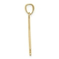 thumbnail image 2 of Real 14kt Yellow Gold CALIFORNIA State Map Pendant; for Adults and Teens; for Women and Men, 2 of 3