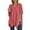 a-Pink28862, variant on Women's Pullover Sweater Autumn Winter Stylish Solid Color Batwing Long Sleeve Knit Tunic V Neck Loose Fit Jumper With Side Slits For Daily Casual Outings Casual Knitwear