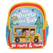 CoComelon Official Toddler Backpack Wheels On The Bus New With Tags