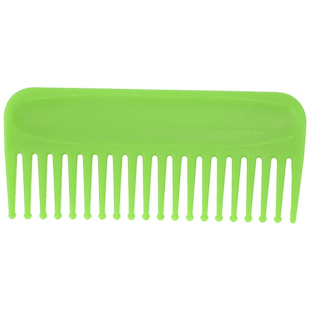 Peignes à dents larges, démêlants, sans manche, pour cheveux secs et humides, pour salon de coiffure, vert