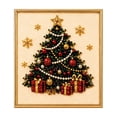 thumbnail image 2 of DIY Christmas Pearl Diamond Painting Art Kit with Frame, Christmas Pearl Beads Art Craft for Adults Beginner, Gemstone Diamond Dots Beads Handmade Hanging Painting Kit for Home Wall Decor (Tree), 2 of 12
