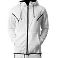 thumbnail image 1 of Ma Croix Men's Premium Athletic Active Zip Up Hoodie Jacket, 1 of 4
