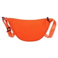 thumbnail image 1 of Bolsos cruzados, bolsos de nailon con bandolera de moda, bolsos con forma de media luna y bolsos tipo bolsita (negro, verde, blanco, naranja), 1 of 5