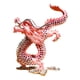 thumbnail image 3 of Estatua de dragón 2024, decoración de Año Nuevo chino, mini figura de dragón para oficina Rosa, 3 of 9