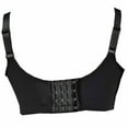 thumbnail image 3 of BIMEI Women Mastectomy Bra Breast Prosthesis with Pockets Wirefree Comfort Everyday Bra H24,Black,38A/B/C, 3 of 7