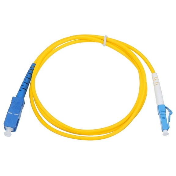 3.28Ft Single-mode Simplex Fiber Optic Patch Cable SC to LC for Router Switches Transceivers