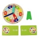 thumbnail image 3 of Reloj de madera Macarena Montessori material didáctico de aprendizaje preescolar, 3 of 8