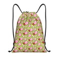 thumbnail image 1 of Xecao Lips blowing bubble gum Pattern Sports Drawstring Backpack - String Swim Gym Bag with Wet Proof Pocket for Women&Men-Medium, 1 of 6