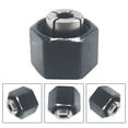 thumbnail image 2 of 1Pc 6.35Mm Router Collet For Dw6214 Dw621 Dw625 Dw616 Dw618 Dw621K Router Balck Steel Power Tools Parts Accessories, 2 of 6