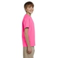thumbnail image 3 of Fruit of the Loom Youth 5 oz. HD Cotton? T-Shirt - 3931B, NEON PINK, XS, 3 of 4