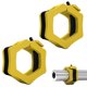 thumbnail image 1 of Bloqueo De Barra De 5Cm, Clips Para Collar De Barra, Abrazadera De Hebilla Para Mancuerna, Barra De Levantamiento De Pesas, Accesorios Para Mancuernas De Gimnasio 2 Uds. Moyic OD016230-02, 1 of 6