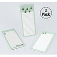 thumbnail image 4 of Inkdotpot Pack of 3 Magnetic Fridge To-Do List Notepads- Magnetic Memo Pads For Refrigerator-(50 Sheets Each)-4W, 4 of 7