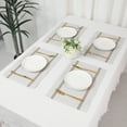 thumbnail image 7 of Unique Bargains Set of 8 Vinyl Placemats for Kitchen Washable Table Placemats White, 7 of 7