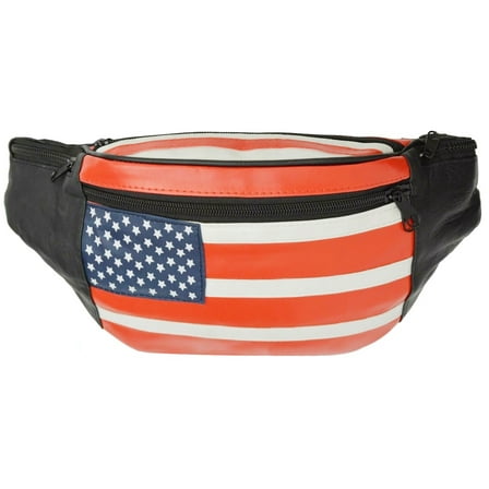 American Flag Small Fanny Pack I 4th of July Fanny Pack Crossbody Waist Bag for Women and Men |