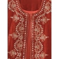 thumbnail image 3 of LMLYSoH Women Vest, Sleeveless Open Front Embroidery Flower Sequined Outwear Gilet for Casual Street, 3 of 9