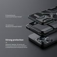 thumbnail image 3 of Allytech Case with Camera Cover for iPhone 13 Pro 6.1 Inch, Sliding Camera Lens Protection Military Grade Shockproof Armor Case, Anti-fall Airbag Impact Resistant for iPhone 13 Pro, Black, 3 of 9