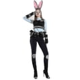 thumbnail image 1 of Disfraz de conejito oficial de policía Judy Hopps, conjunto completo de disfraces de Halloween, disfraz de carnaval para mujer-A, 1 of 5