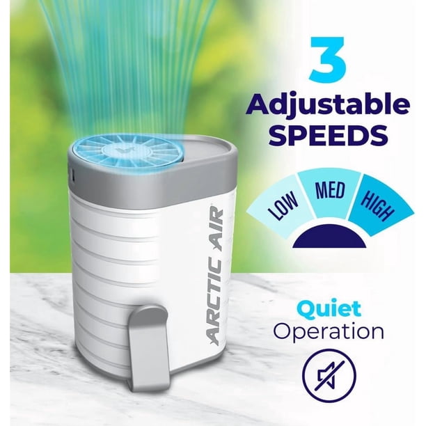 Arctic Air® Breeze Jet, Wearable Air Cooler, Portable Clip On Fan