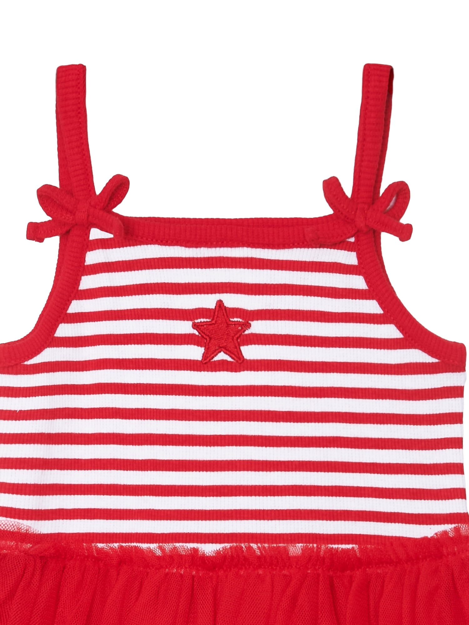 Way to Celebrate Toddler Girl Patriotic Americana Americana Tutu Dress, Sizes 12M-5T